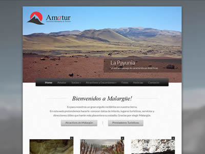 Web Asociación Malargüina de Turismo